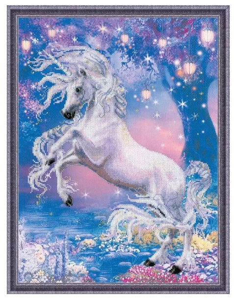 kit point de croix - The unicorn