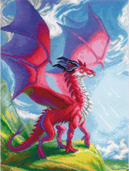 Kit point de croix - Your mighty dragon