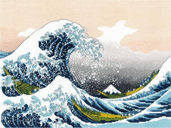 kit point de croix - The great wave of Kanagawa