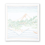 Kit Sashiko - Olympus - Mont Fuji reflected in Lake Kawaguchi in Kai Province