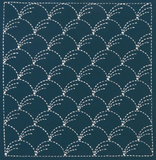 Hana-Fukin Sashiko sampler - 201