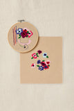 Kit broderie traditionnelle -Envolée d'anémones - DMC