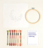 Kit broderie traditionnelle - Fête champêtre - DMC
