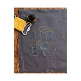 Broderie sashiko embellie en points originaux