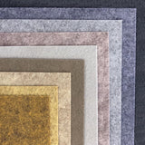 Paquet de 9 coupons de feutre de laine Cinnamon patch - 6 x 6 pouces - Minéral