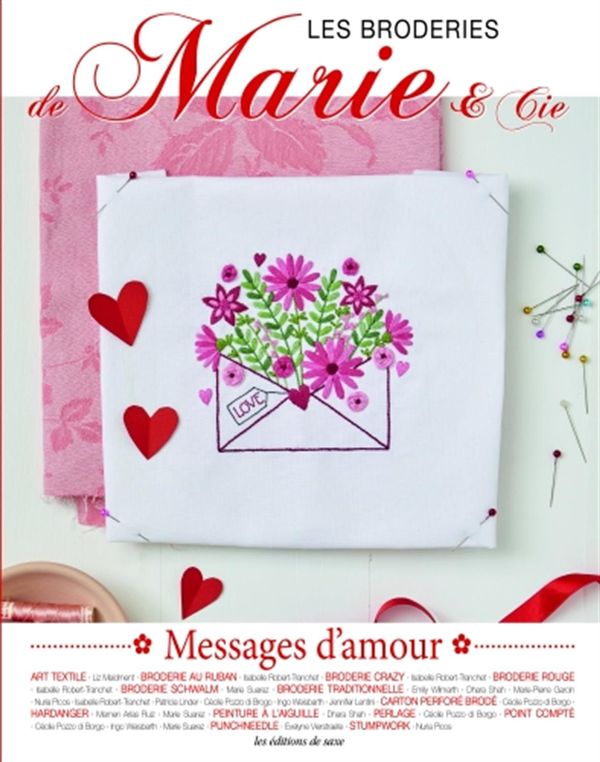 Les broderies de Marie - Messages d'amour