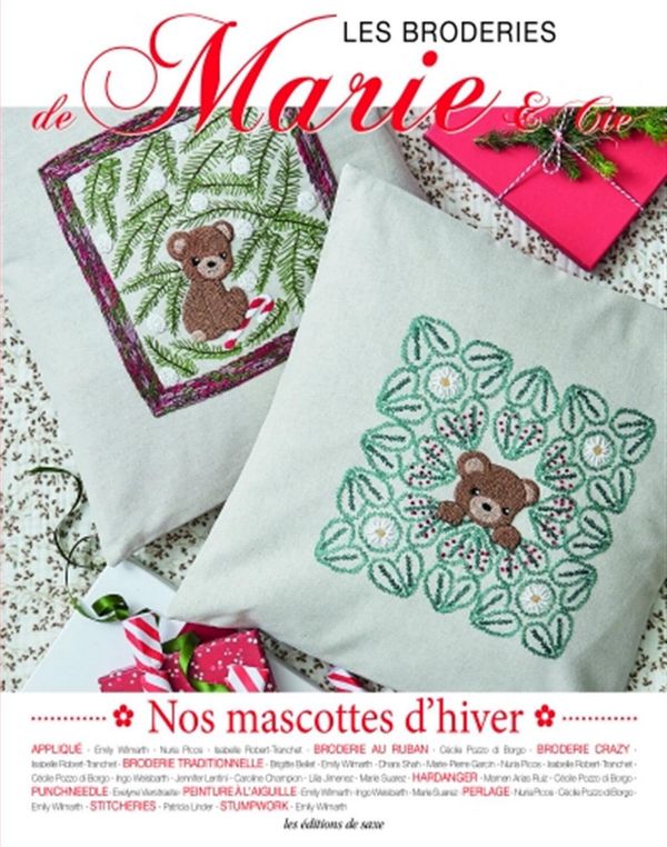 Les broderies de Marie - Nos mascottes d'hiver