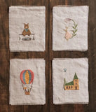 Petits animaux en broderie traditionnelle Arinocosha - Arisa Yamaguchi