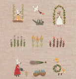 Petits animaux en broderie traditionnelle Arinocosha - Arisa Yamaguchi