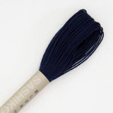 Fil Sashiko de marque Olympus - 20 mètres - bleu marine - couleur 11