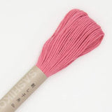 Fil Sashiko de marque Olympus - 20 mètres - rose - couleur 13