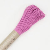 Fil Sashiko de marque Olympus - 20 mètres - rose givre - couleur 24