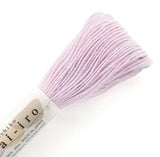 Fil Sashiko pastel uni - Olympus - 40 mètres - rose sorbet - couleur A1