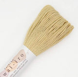 Fil Sashiko pastel uni - Olympus - 40 mètres - ocre - couleur A7