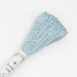 Fil Sashiko lamé uni - Olympus - 40 mètres - bleu pâle - couleur SL9