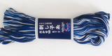 Fil Sashiko - Olympus - 100 mètres - couleur bleu dégradé 151