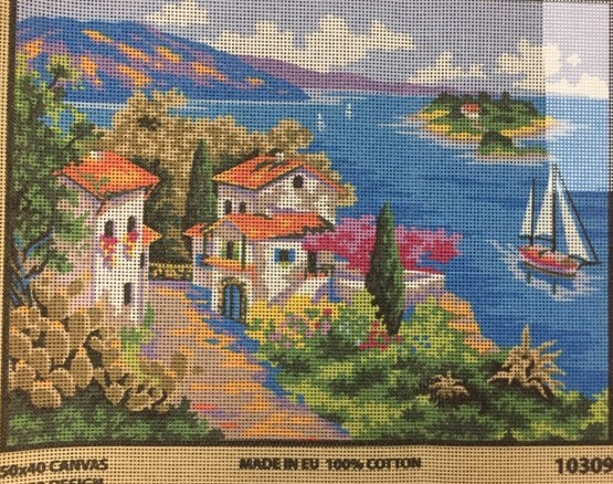 Toile imprimée pour petit point 10309