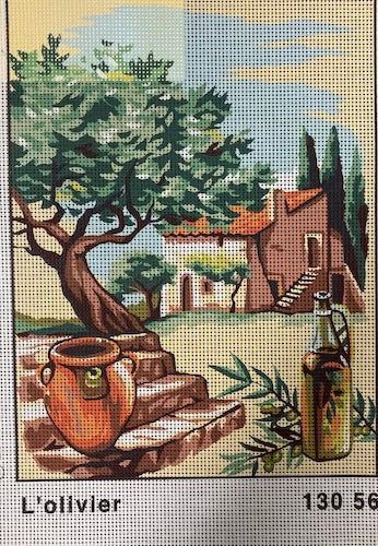 Toile imprimée pour petit point - 130.56 (Nuances)