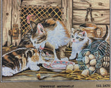 Toile imprimée pour petit point - Margot 133.3470