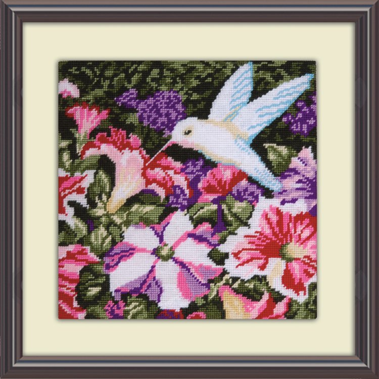 Kit petit point - le colibri 2520