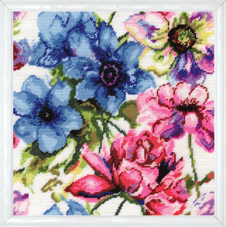 Kit petit point - aquarelle 2619