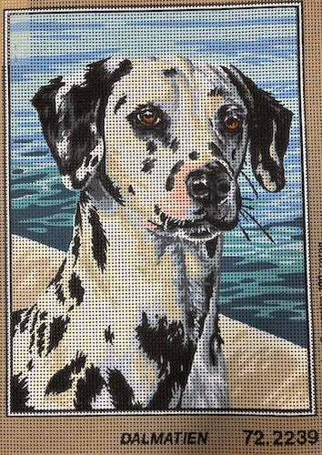 Toile imprimée pour petit point - 72.2239 (Margot)