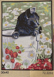 Toile imprimée pour petit point - 72.2292 (Margot)