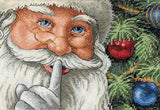 kit point de croix -Santa's secret