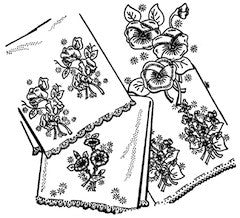 Décalque Aunt Martha's - 3254 - Floral motifs