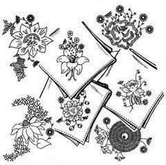 Décalque Aunt Martha's - 3605 - Posies for linens