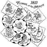 Décalque Aunt Martha's - 3813 - Flower of the month