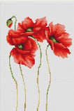 Kit point de croix - Poppies II