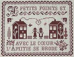 Jardin Privé - l'amitié se brode