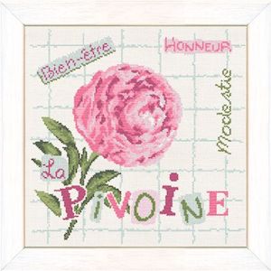 Lilipoints - J013 - la pivoine