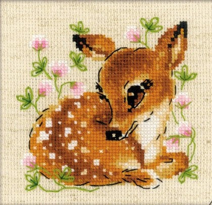 kit point de croix - little deer