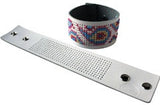 Bracelet à broder blanc