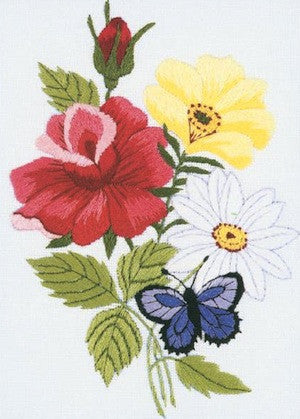 kit papillons et fleurs