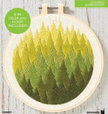 Kit broderie traditionnelle - Forest