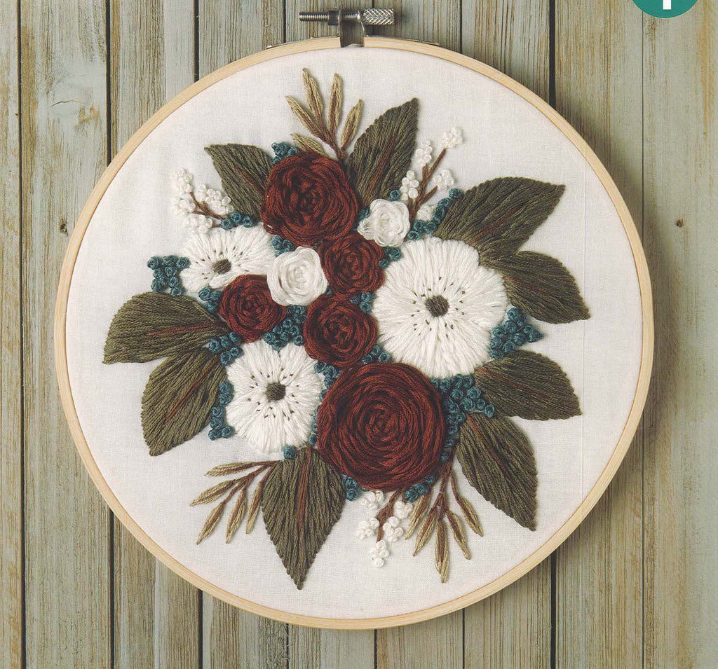 Kit broderie traditionnelle - posey bouquet