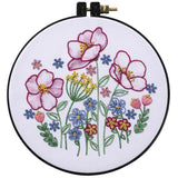 Kit broderie traditionnelle - Wildflowers