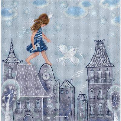 Kit - petite fille sur les toits