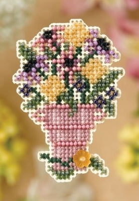 kit à perler - Cut flowers