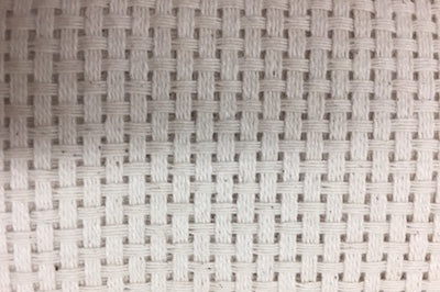Monk -  toile pour broderie suédoise - couleur écru - 1/2 mètre