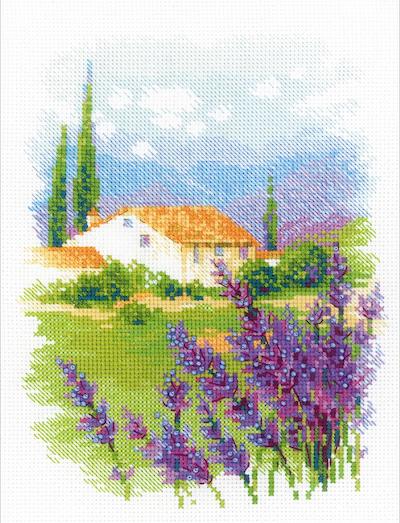 Kit point de croix - En Provence