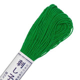 Fil Sashiko de marque Olympus - viridian green - 26