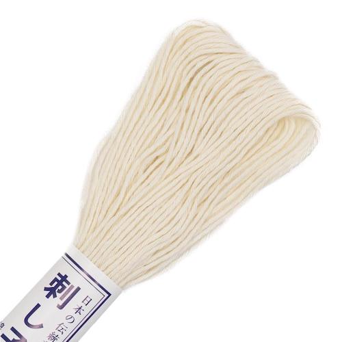 Fil Sashiko de marque Olympus - écru -02